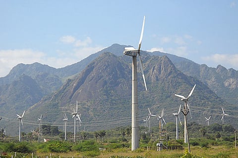 File photo of windmills in Tamil Nadu