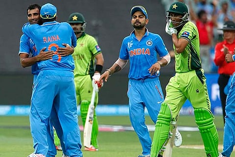 A file photo of India vs Pakistan match at the 2015 World Cup