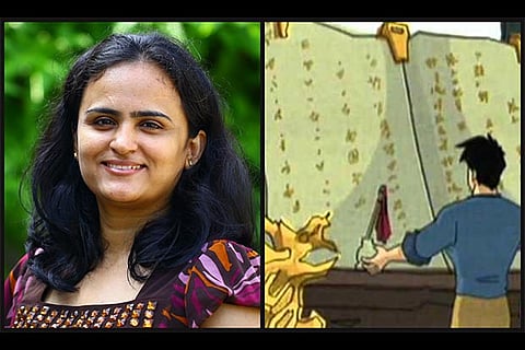 (L) Vidya Pinto (R) Most of cartoons on Tamil channels is dubbed from English