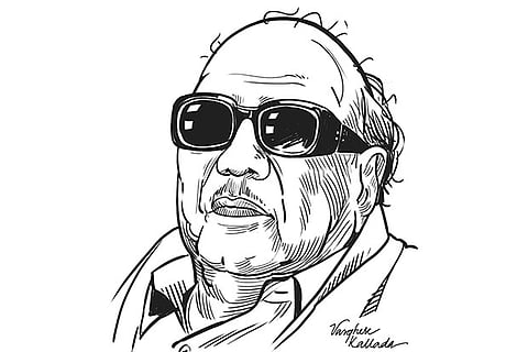 DMK Supremo Karunanidhi