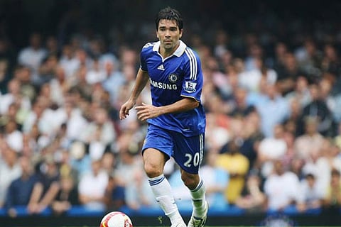 Anderson Luis de Souza, better known as Deco while he was playing for English football club Chelsea