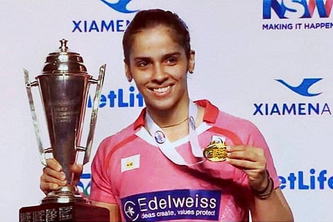 Ace shuttler Saina Nehwal