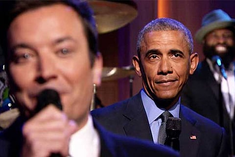 A screen shot from the video