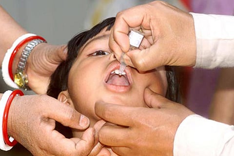 The last case of polio was reported on January 13, 2011