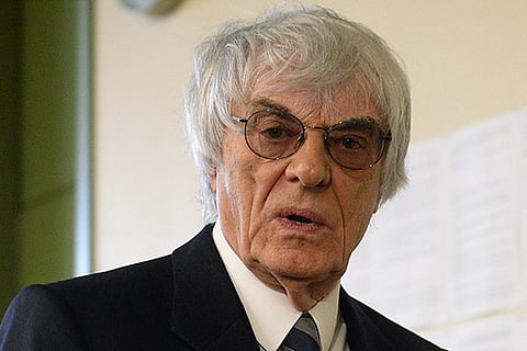 Formula One boss Bernie Ecclestone