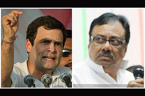 Rahul Gandhi and EVKS Elangovan