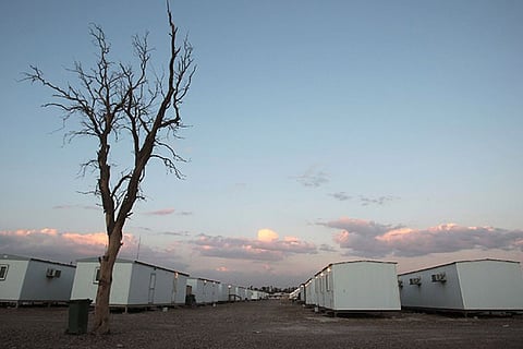 Former US military base Camp Liberty near Baghdad