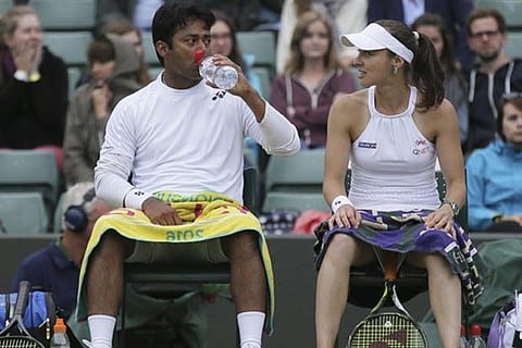 Leander Paes and Martina Hingis