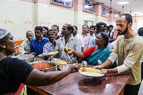 File Photo of the Amma canteen in Chennai