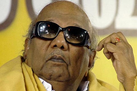 M Karunanidhi