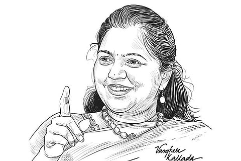 Jayashree Ravi (Illustration by Varghese Kallada)
