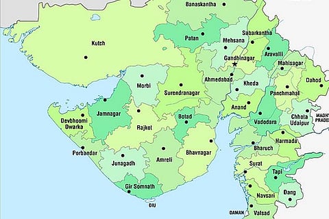 Gujarat Map
