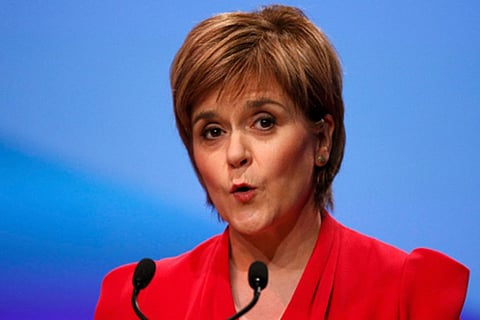 Scotland's First Minister Nicola Sturgeon