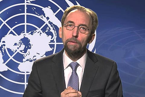 UN High Commissioner for Human Rights Zeid Ra?ad Al Hussein