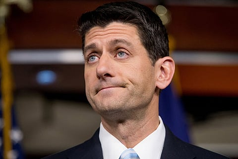 US House of Representatives Speaker Paul Ryan