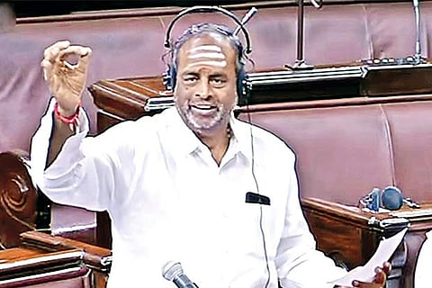 AIADMK?s Navaneethakrishnan in the Rajya Sabha