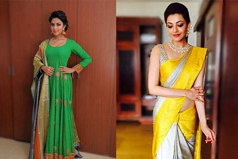 Amala Paul and Kajal Agarwal