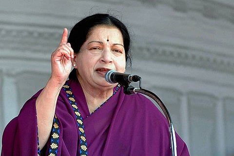 Chief Minister of Tamil Nadu J Jayalalithaa