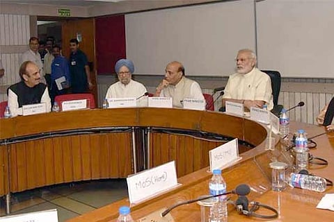 PM Modi chaired an all-party meet on Kashmir