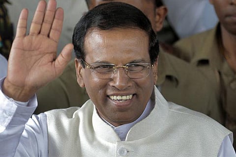 Sri Lankan President Maithripala Sirisena
