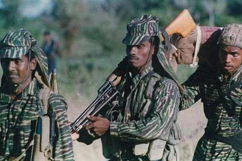 File photo of LTTE cadres