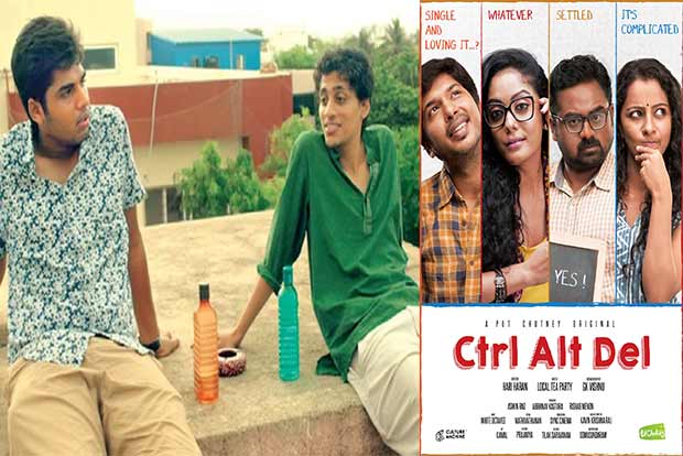 A scene from Black Sheep by Stray Factory; (right) poster of the popular Ctrl Alt Del on Put Chutney