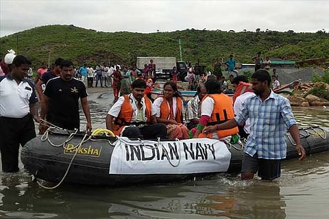 File photo of Chennai during floods in 2015