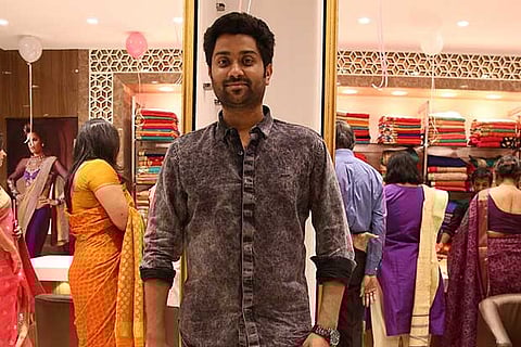 Anand Aravindakshan, title winner of Super Singer 5 was seen at the launch event