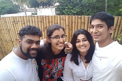 Abishek C, Harshitha R, Chef Swetha R and Anush R