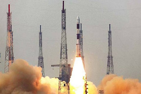 File photo of the ISRO Launch