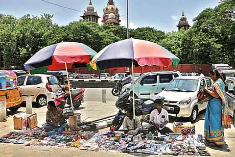 File photo of hawkers on NSC Bose Road