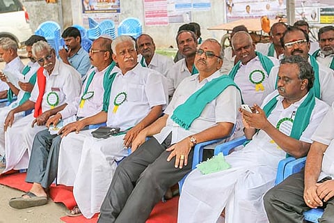 Farmers of Tamil Nadu All Farmers? Federation began an indefinite fast in Chennai