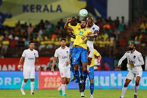 Delhi Dynamos? Florent Malouda in action