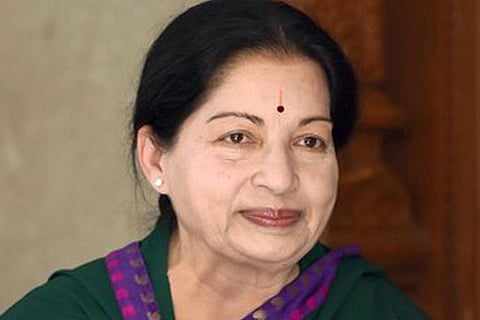 Chief Minister of Tamil Nadu J Jayalalithaa