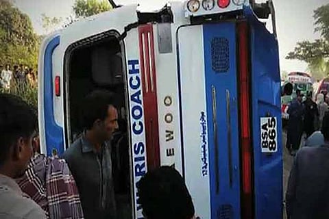 25 killed, over 40 injured in bus collision