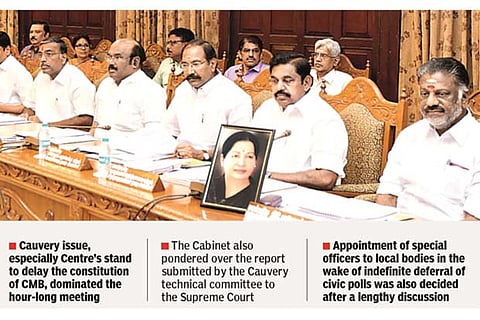 Cabinet meet decides to post special officers for civic bodies
