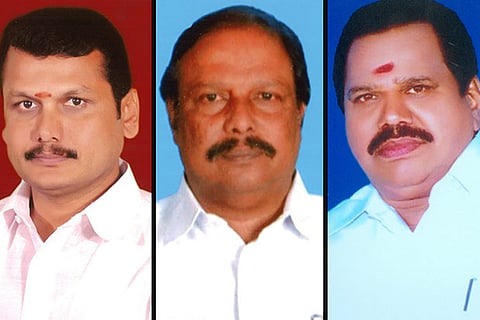 (L To R) Senthil Balaji, Rengasamy and AK Bose