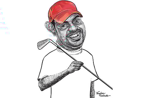 Chinnaswamy Muniyappa (Illustration by Varghese Kallada)