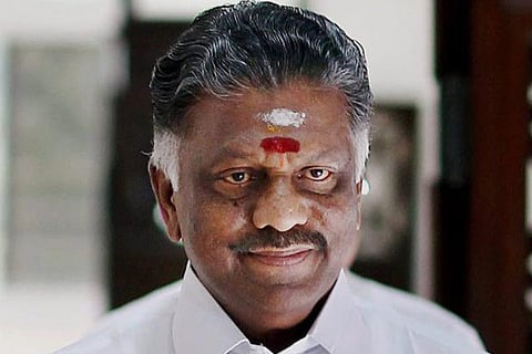 Tamil Nadu state Finance Minister, O Panneerselvam