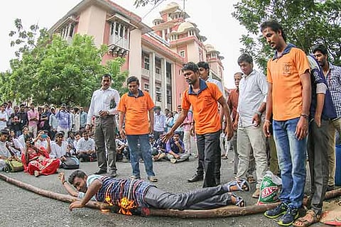 NSS, Youth Red Cross volunteers being trained in disaster management and first aid ahead of monsoon