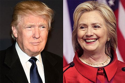 Donald Trump and Hillary Clinton
