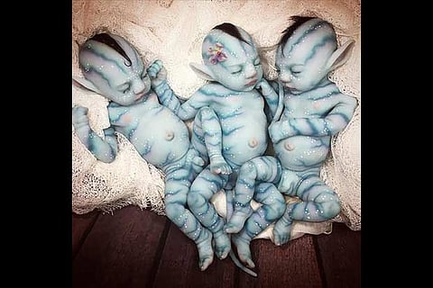 Cute or creepy? Avatar babies are going viral on the internet