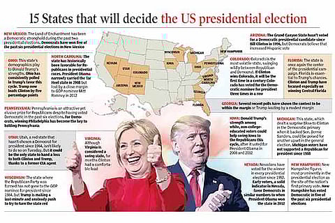 The latest Washington Post, ABC News tracking poll, shows Hillary has a 5 point lead over Trump