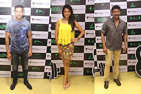 Jayam Ravi, Sameena and Samuthirakani