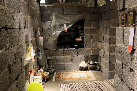 Home of Syrian refugees recreated in Norway
