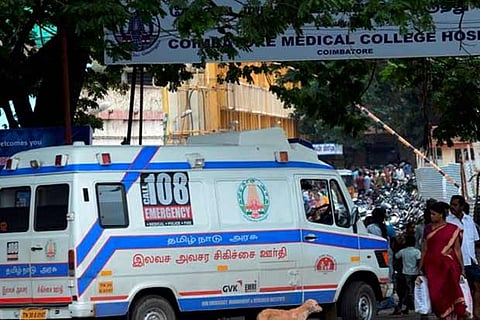 File photo of the Coimbatore Medical College Hospital