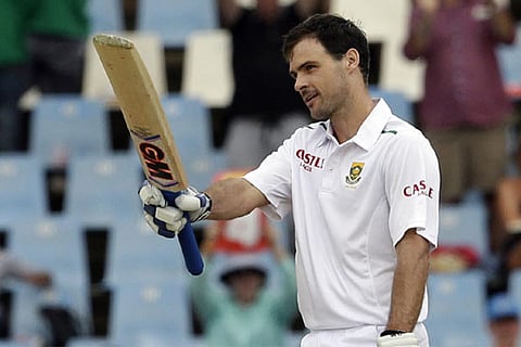 Opener Stephen Cook hit an unbeaten 81 for South Africa