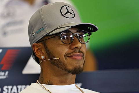 Triple world champion Lewis Hamilton