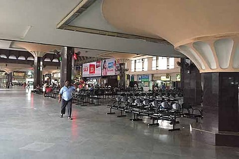 CMBT, which is usually busy round-the-clock, on December 5looked deserted