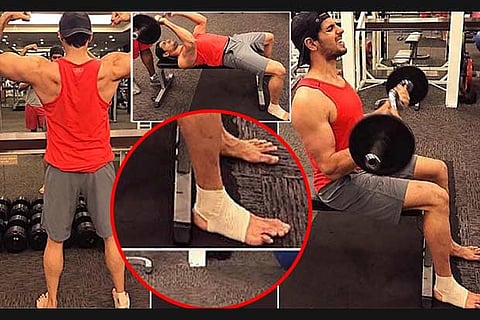 Pictures posted by Sidharth Malhotra on his Instagram profile